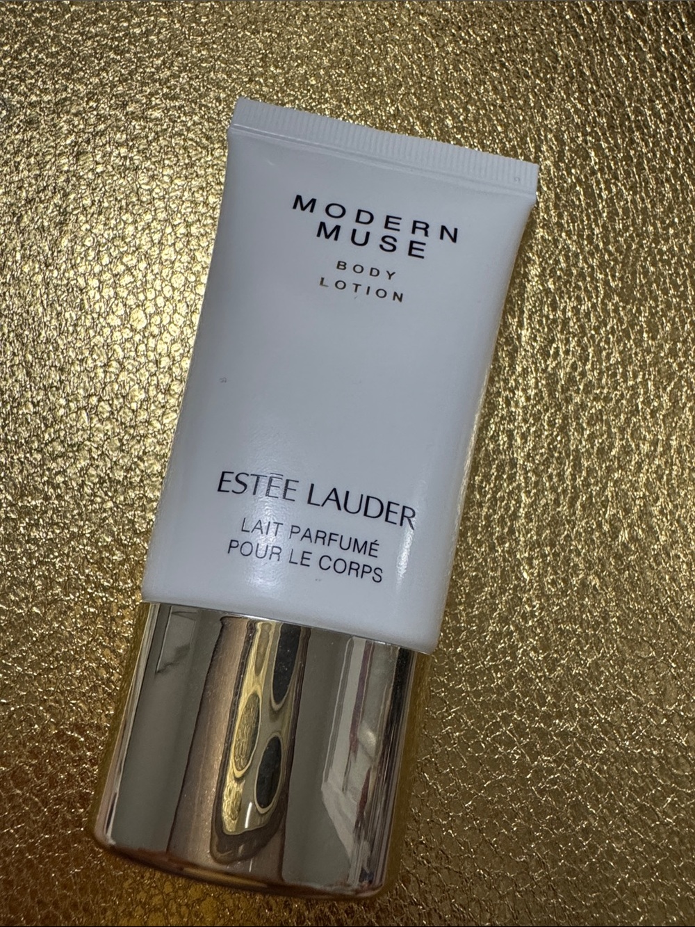 Estee Lauder Modern Muse for the senses and Body White with Gold Cap